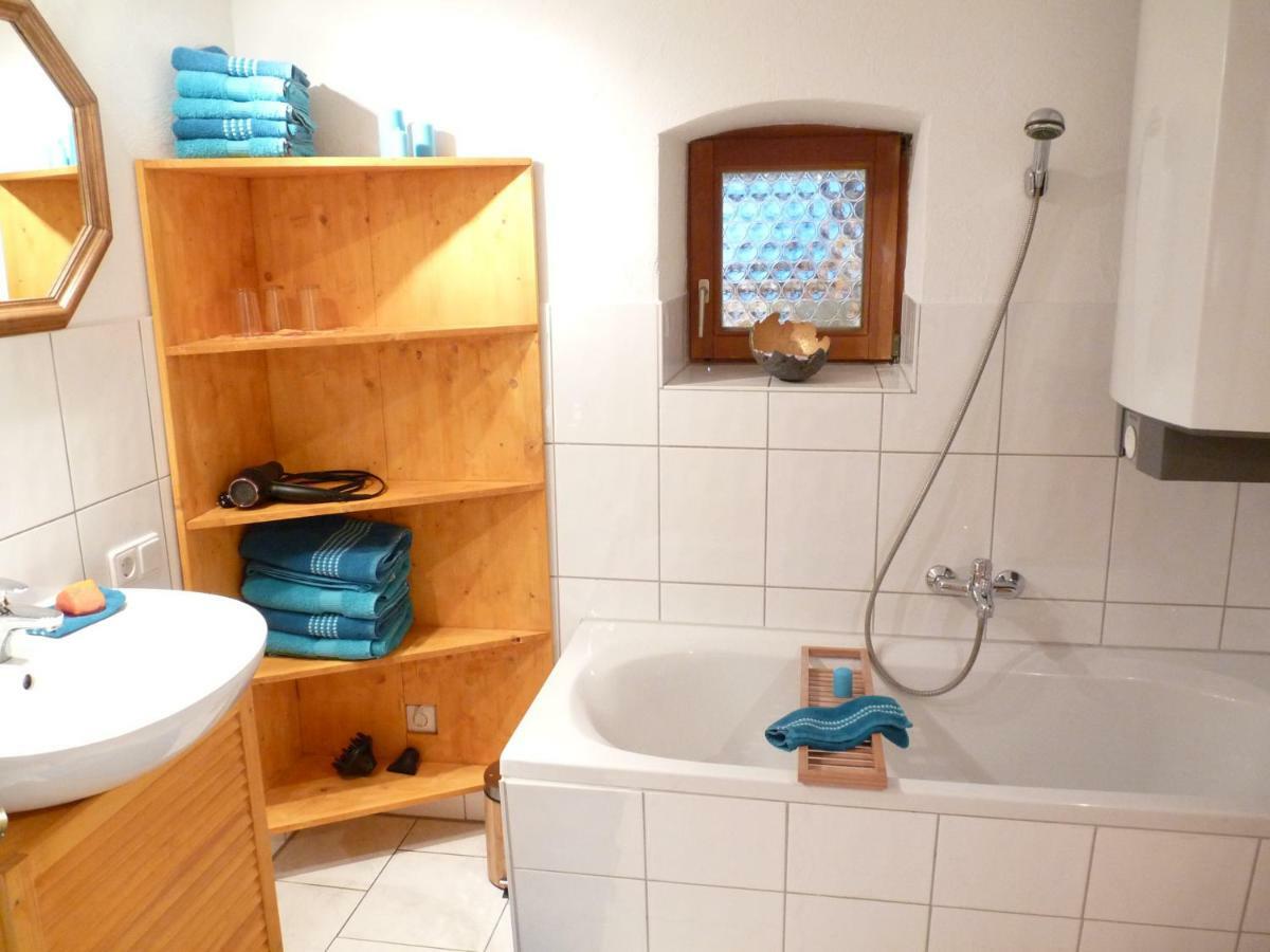 Ferienwohnung Der Familie Budzisch 진스하임 외부 사진